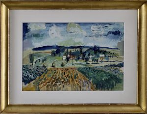 Ernst Huber (1895-1960) Landschaft um 1937